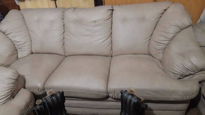 Leather Sofa 7-seater 0