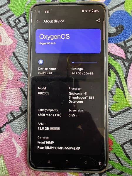 OnePlus 8t (12gb 256gb) 6