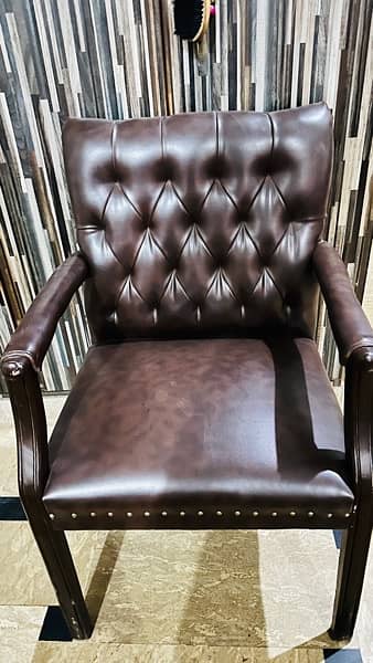 Brand New Untouch Executive Office Rolling Chair , Foam Wooden Chairs 0