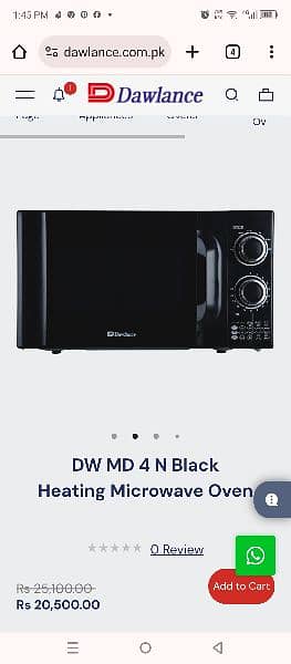 Microwave for sale 2