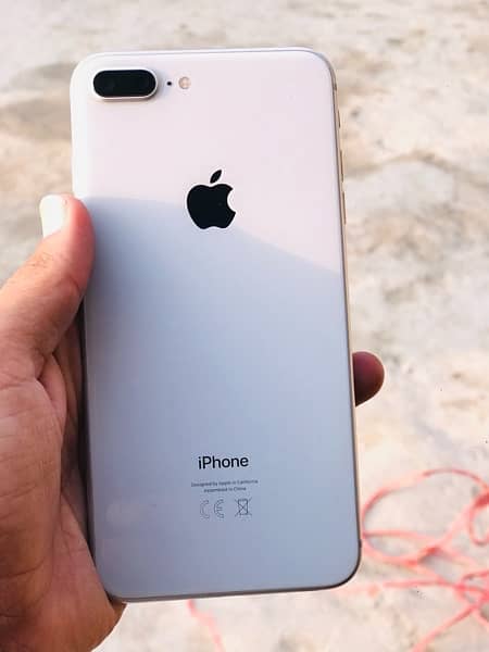 iphone 8+ pta approved 64gb 10/10 full lush 100 btry 1