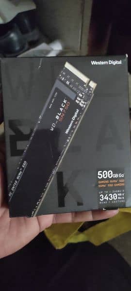 Western digital NVME 500 GB ( from USA) 1