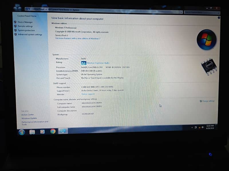 LAPTOP FOR SALE CORE I5 4
