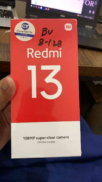 Redmi 13 (Box Pack) 8gb ram variant 128gb rom 0