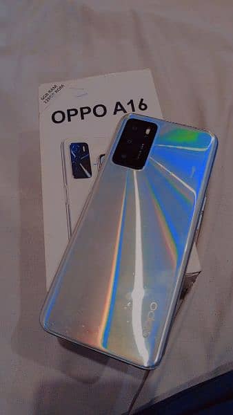 Oppo A16 6/128 PTA approved. for sale 3