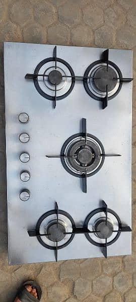 5 burner stove 0