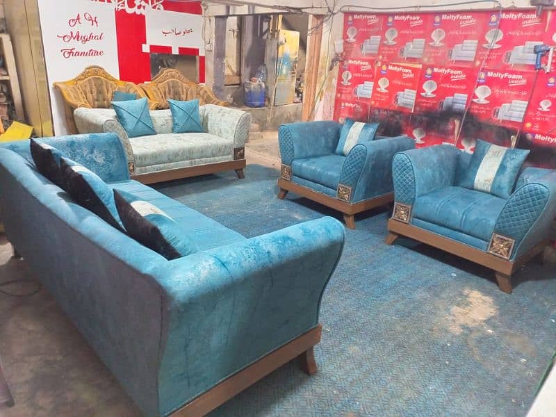 new design sofa set 10 years warranty price 84000 0