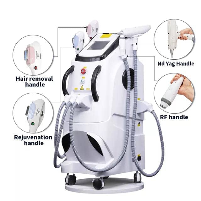 4in1 IPL multifunctional hair removal laser machine 4 handles 0