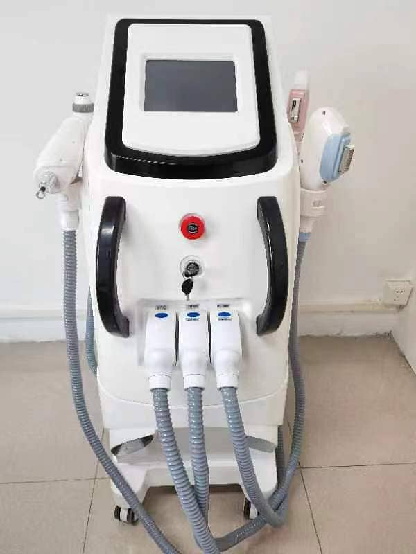 4in1 IPL multifunctional hair removal laser machine 4 handles 4