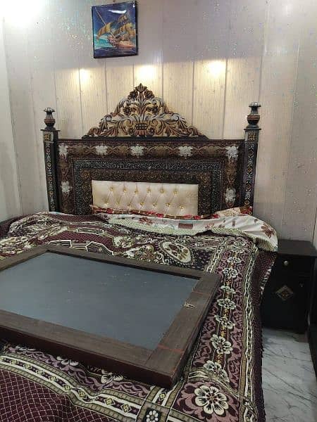 One Bed With Side Table And Dressing Table For Sale 1