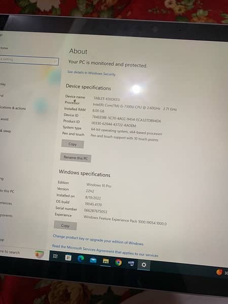 Microsoft Surface pro 5 i5 7th generation. 8/256 5