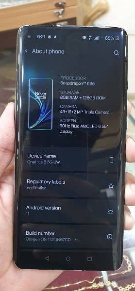 oneplus 8 5G 8/128 sarver approve 2