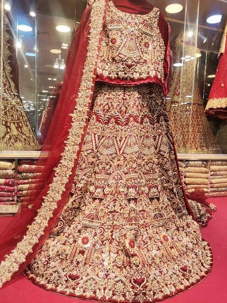 LADIES FORMAL | BRIDAL LEHENGA FOR SALE (DEMANDING ARTICLE) 1