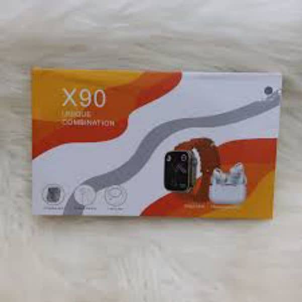 X90 Ultra 49mm Smart Watch With Earbuds 1