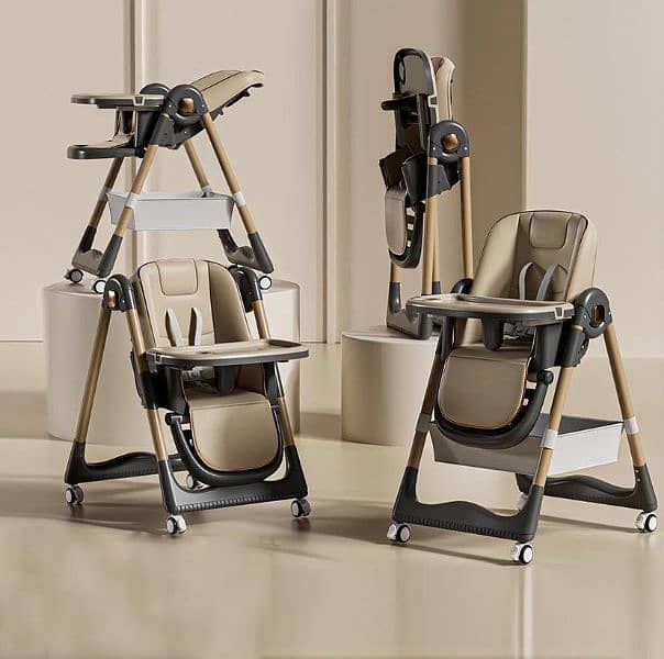 Kids High Chair Imported Branded Available With Height Adjustment 0