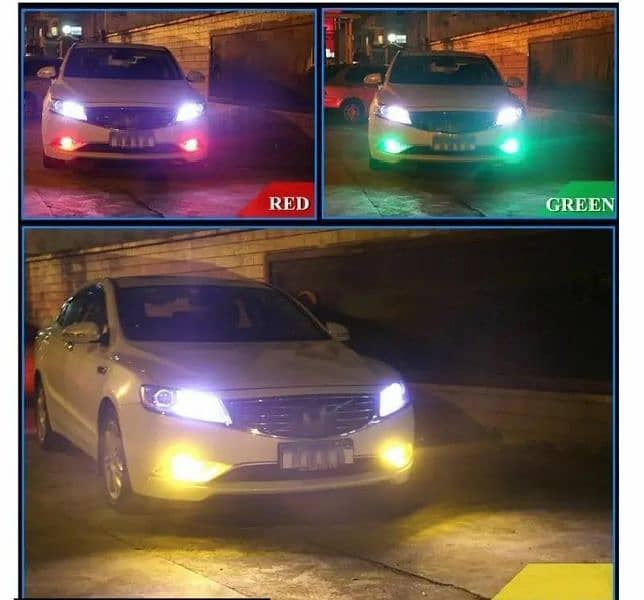 LED car parking light Bulbs pair remote control, Home dlvry over pak 3
