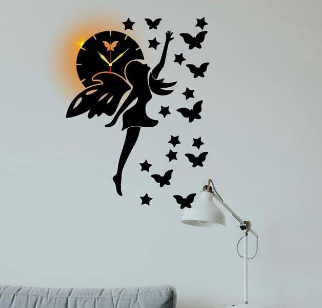50+ different design wall clock for sale delivery avlble all over Pak 1