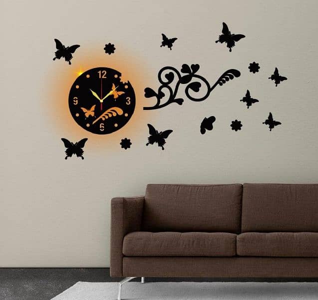 50+ different design wall clock for sale delivery avlble all over Pak 2