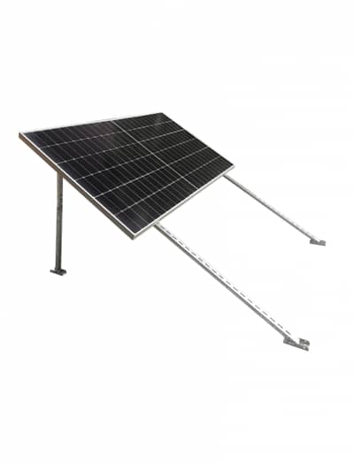 Galvenized Iron Solar Panel Stand for 2 Panels | Solar Frame | GI. . 0