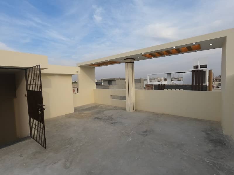 Brand New House 120 Sq. Yd. Ground+1 For Sale At Sector Q-3 Gulshan-E-Maymar 20