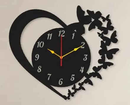 3d wall clock 1