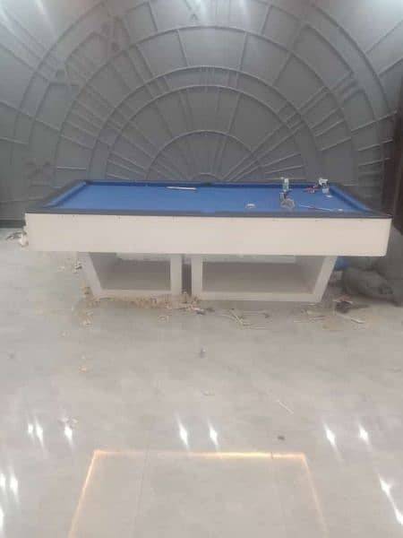 We have all types of snooker tables, Rasson, star, wiraka, shender 9