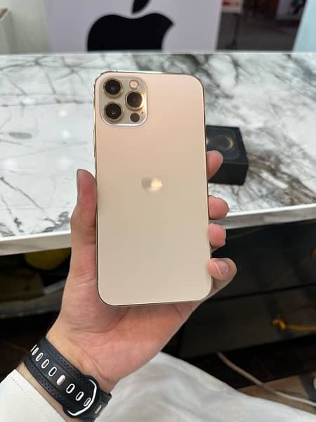 iPhone 12 Pro 128Gb Pta Approved Fullbox Gold 2