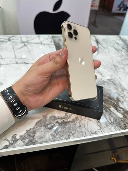 iPhone 12 Pro 128Gb Pta Approved Fullbox Gold 5