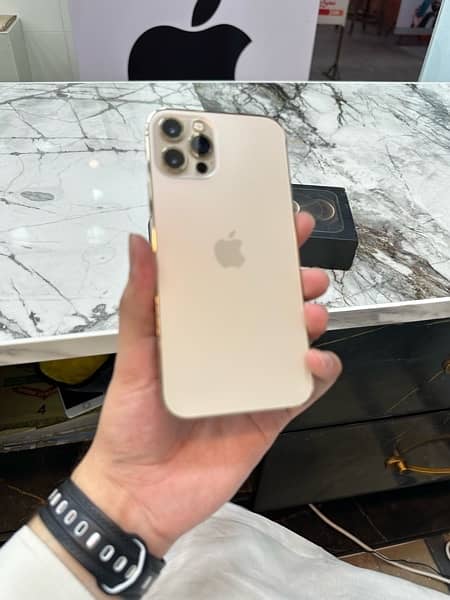 iPhone 12 Pro 128Gb Pta Approved Fullbox Gold 11