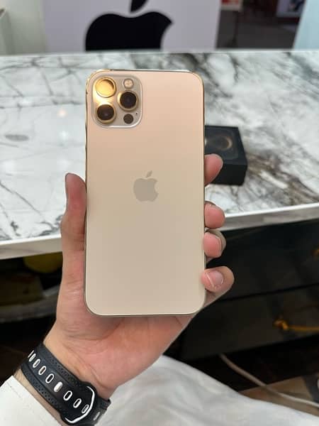 iPhone 12 Pro 128Gb Pta Approved Fullbox Gold 12