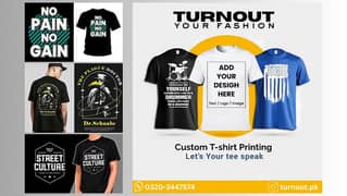 T-shirts, customisable T-shirts, Printed T-shirts, basic T-shirt