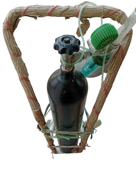 oxygen cylinder with stand 0