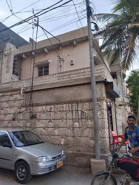 84 YARDS 2 ROOM BEAUTIFUL PORTION FOR RENT SECTOR 5C3 NORTH KARACHI 1