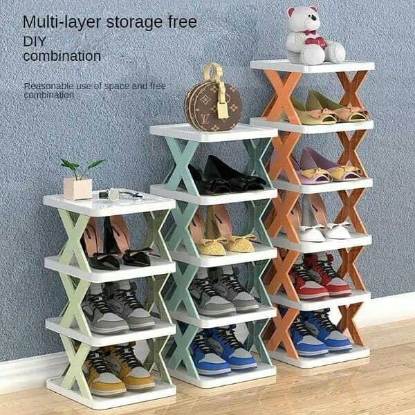 X-TYPE FASHION SHOE ORGANIZER STAND 0