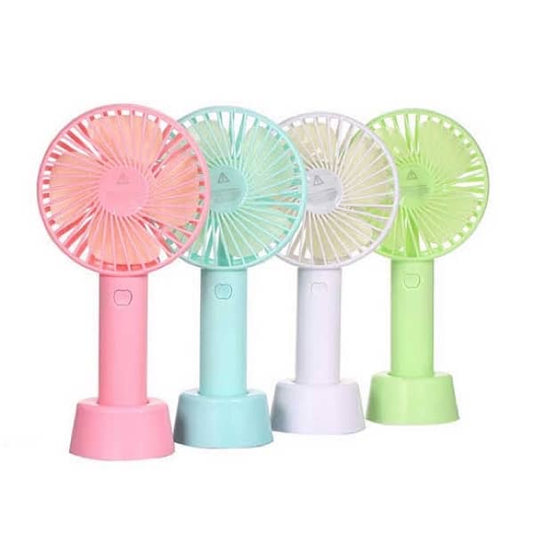 Portable Hand-Held Fan | Mini Fan USB Portable | Rechargeable Fan 1