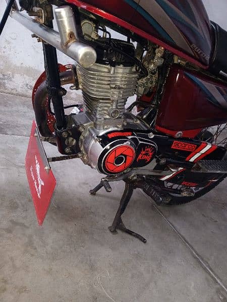 Honda cg 125 for sale in Sargodha 9 number chongi 11