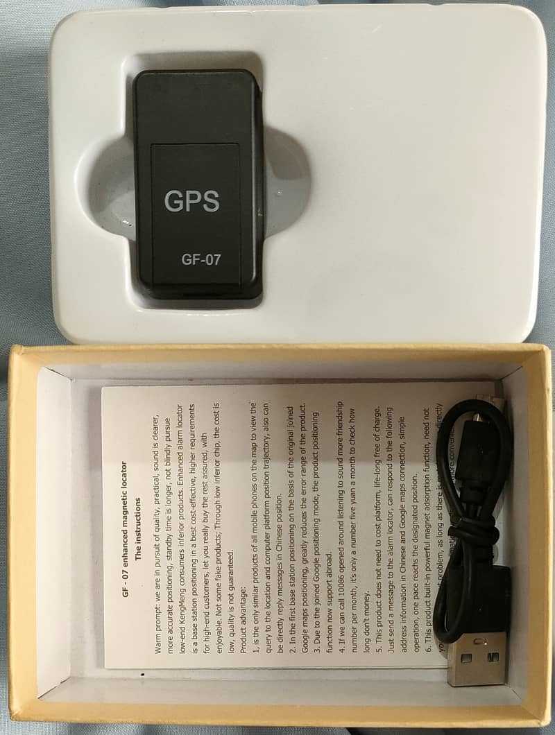GF-07 GPS Tracker for Car, Bike and Precious Stuff 7