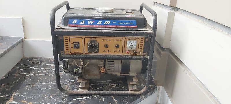 Generator 1-KVA only 3 years used only on petrol 4