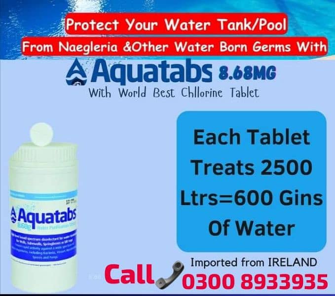 Chlorine Tablets for water tanks & swimming Pools 3