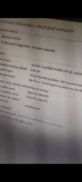 I5 4 gen pc 8gb RAM 128ssd 10/10 condition 4
