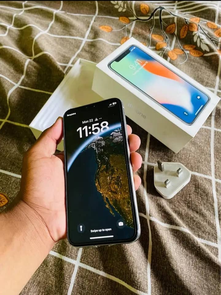 iPhone x pta approved 256GB whatsapp number 0336-2457552 3