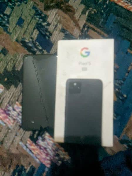 google pixel 5 with box panel new dala ga 4