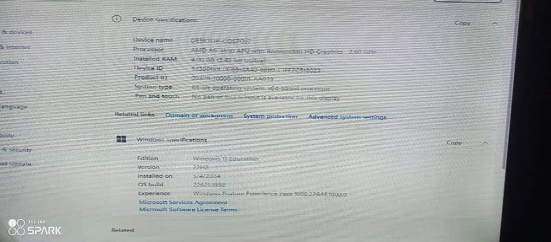 Corei5 4gb RAM 500gb harddisk 1