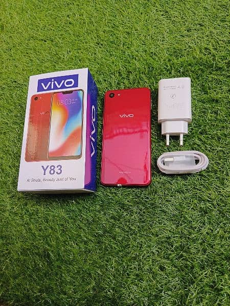 Vivo Y83 6/128 dual sim (face id ok) (box or charger)10/10 2
