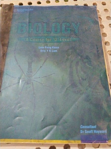 Olevel Biology, Chemistry and other books 1