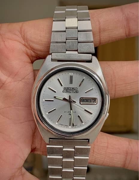 Seiko 5 Actus Automatic Men’s Wristwatch 3