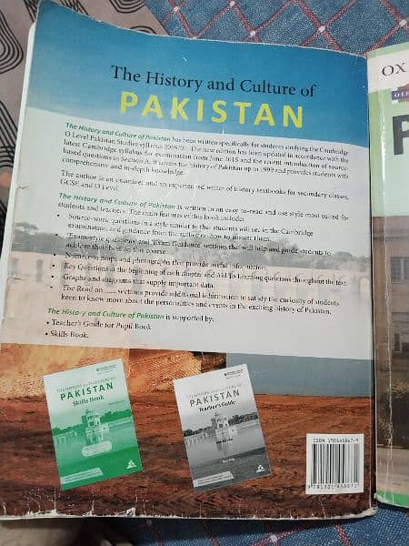 Olevel book History and Culture of Pakistan and geography book 3