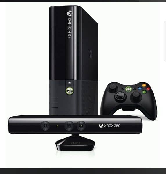 Microsoft Xbox 360 Slim 4GB + Kinect Bundle 0