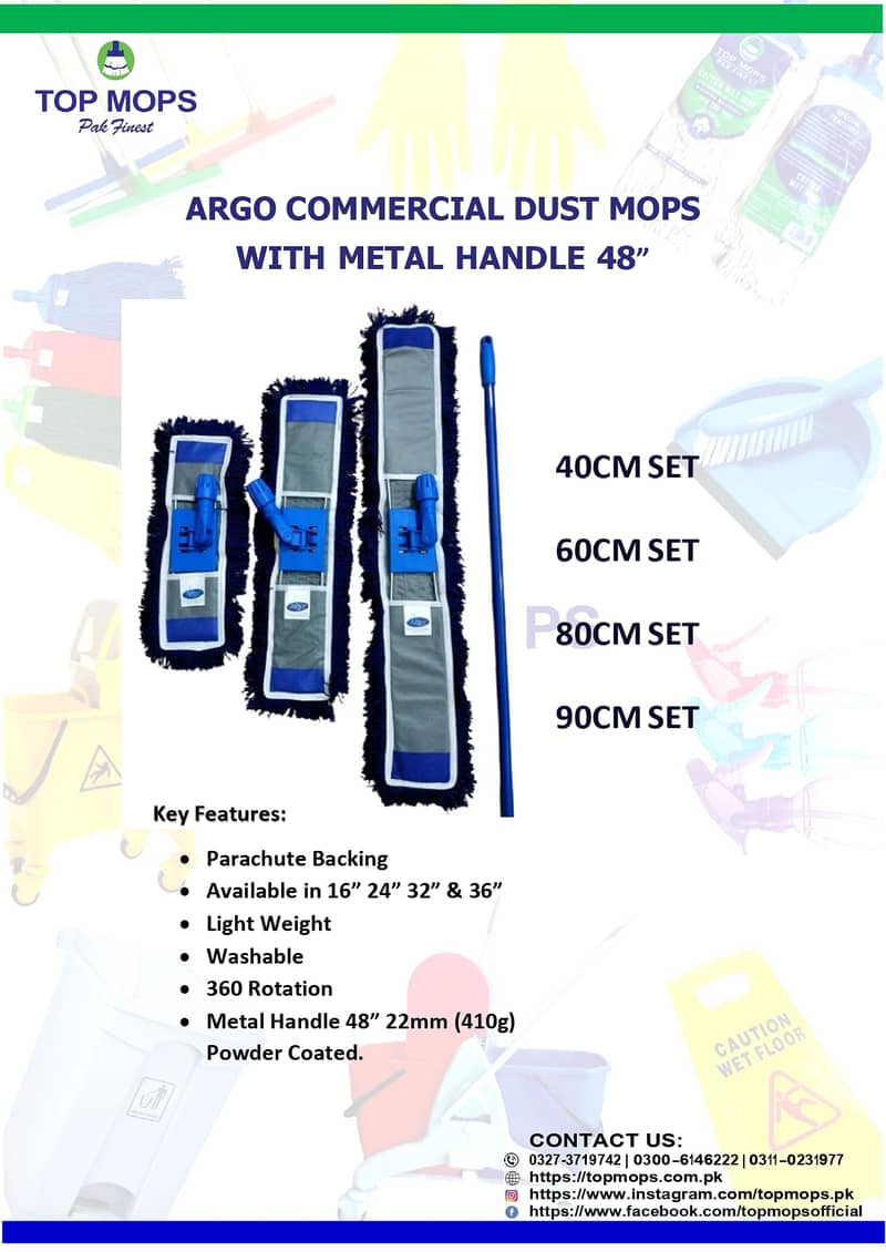 Dry Mops - Dust Mops - Wet Mops 0