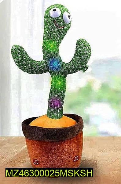 Rechargeable dancing cactus toy free home delivery all Pakistan 2